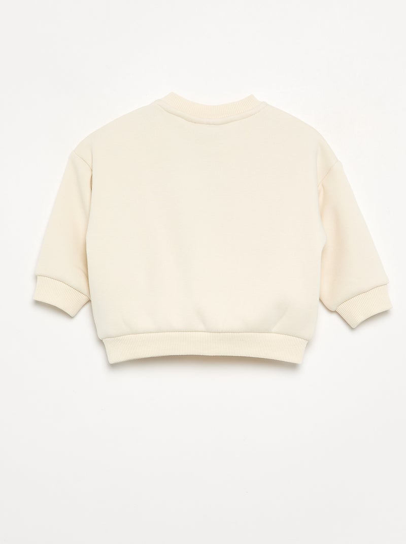 Disney sweater met ronde hals Biege - Kiabi