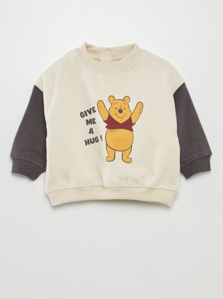 'Disney'-sweater van geruwde joggingstof - 'Winnie'