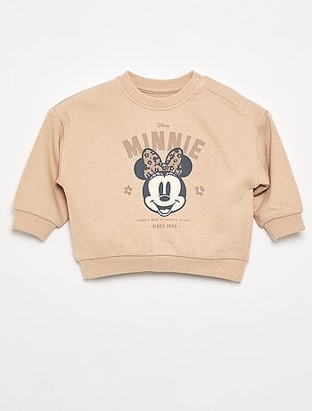 Disney-sweater van ongeborsteld molton
