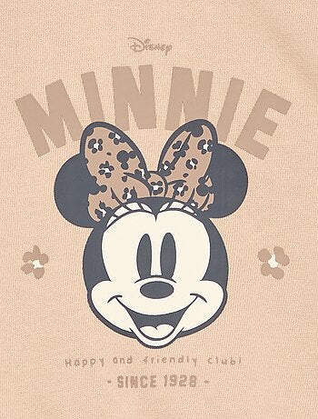 Disney-sweater van ongeborsteld molton