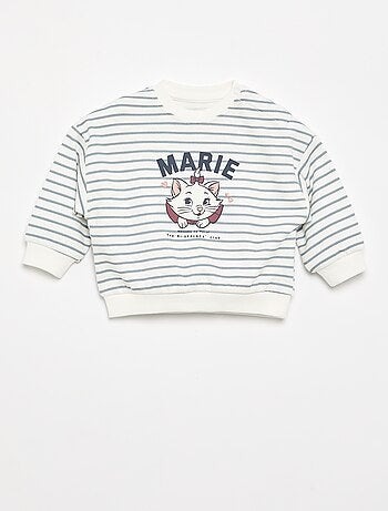 Disney-sweater van ongeborsteld molton
