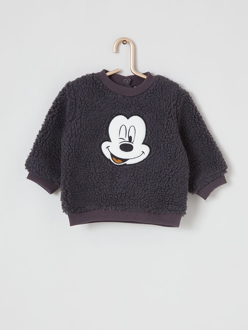 'Disney'-sweater van sherpa ZWART - Kiabi