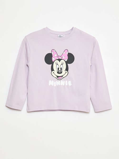 Disney-T-shirt met Angel- en Stitch-print en lange mouw - Kiabi