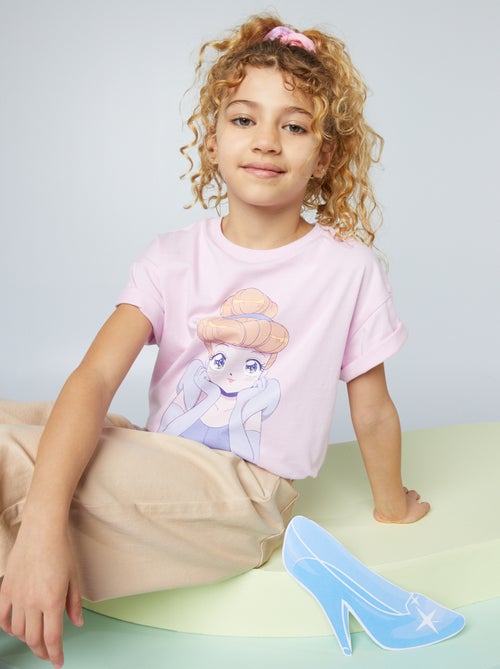 'Disney'-T-shirt met 'Assepoester'-print - Kiabi