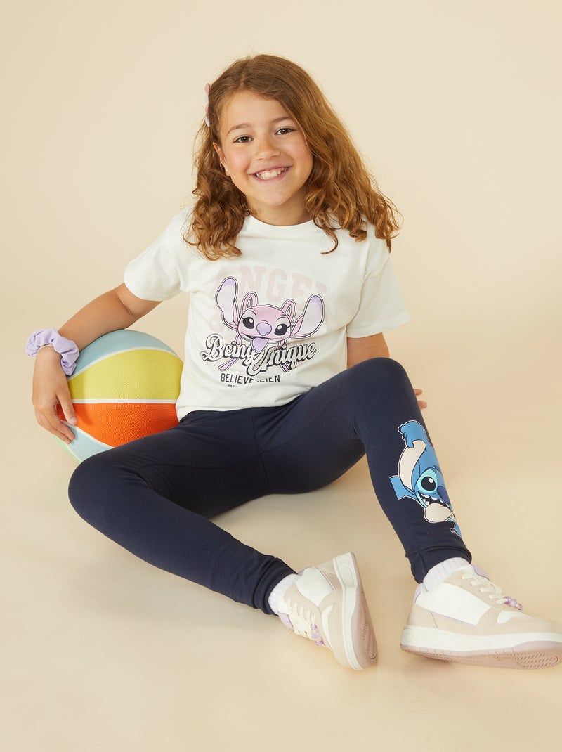 'Disney'-T-shirt met korte mouw Wit - Kiabi