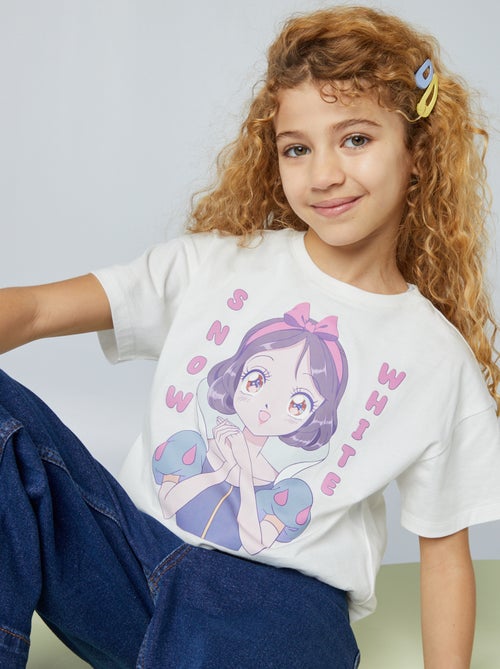 'Disney'-T-shirt met 'Sneeuwwitje'-print - Kiabi