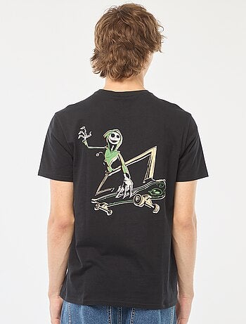 Disney-T-shirt met Tim Burton-print en korte mouw