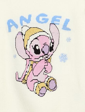 Disney-trui met Angel/Stitch-motief