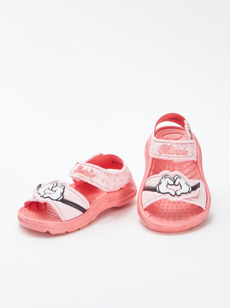 'Disney'/'Minnie'-sandalen met klittenband ROSE - Kiabi