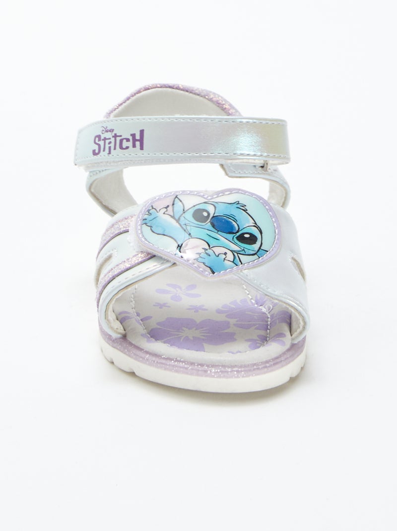 'Disney'/'Stitch'-sandalen met klittenband BLAUW - Kiabi