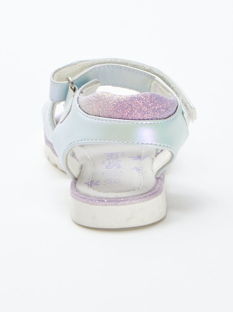 'Disney'/'Stitch'-sandalen met klittenband BLAUW - Kiabi
