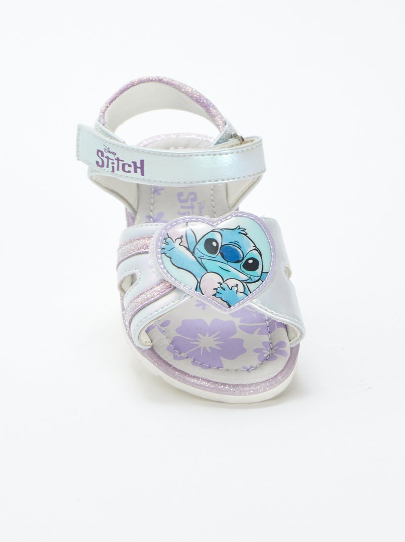 'Disney'/'Stitch'-sandalen met klittenband BLAUW - Kiabi