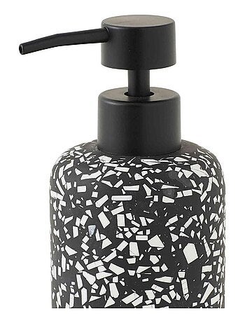 Dispenser voor vloeibare zeep TERRAZZO zwart – Guy Levasseur