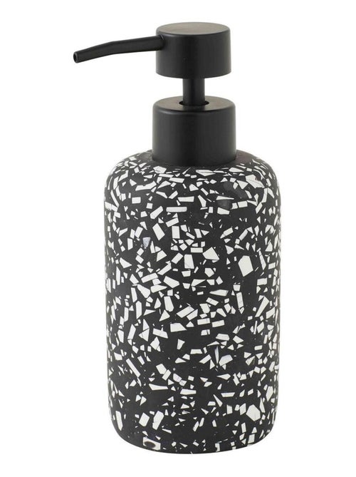 Dispenser voor vloeibare zeep TERRAZZO zwart – Guy Levasseur - Kiabi Dispenser voor vloeibare zeep TERRAZZO zwart – Guy Levasseur - Kiabi