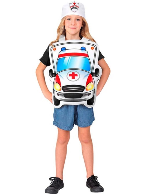 Docteur en costume d'ambulancier avec chapeau - Kiabi