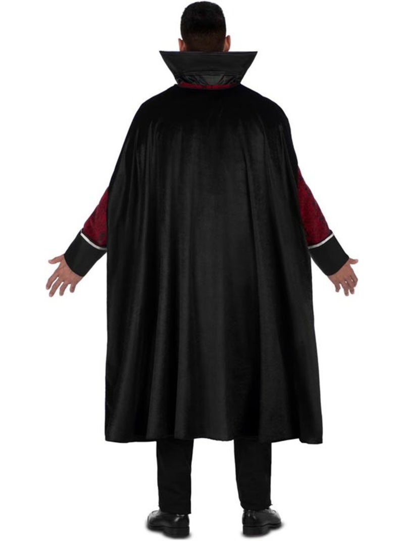 Donker bordeauxrood Vampierkoning-kostuum Multicolor - Kiabi
