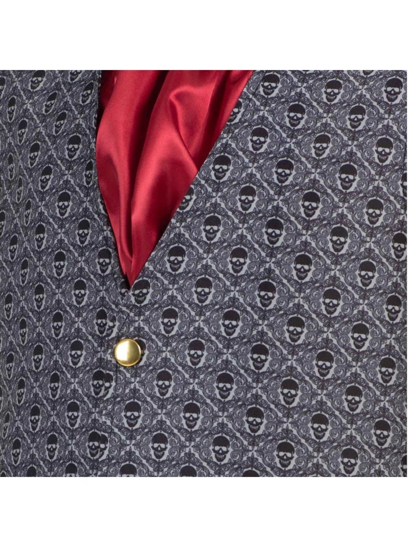 Donker bordeauxrood Vampierkoning-kostuum Multicolor - Kiabi