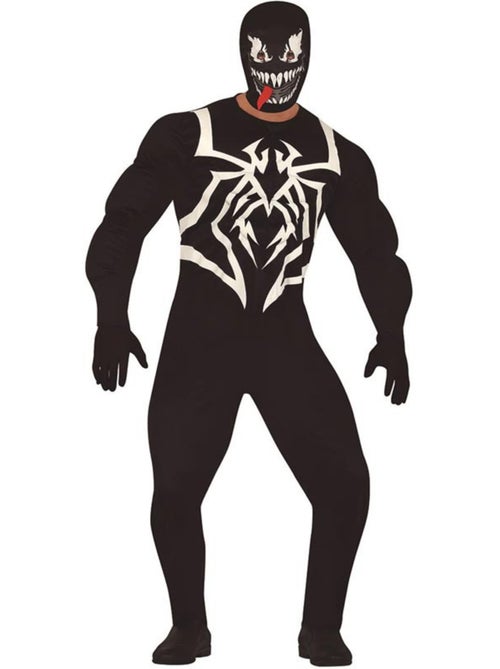 Donker Spider-heldenkostuum - Kiabi