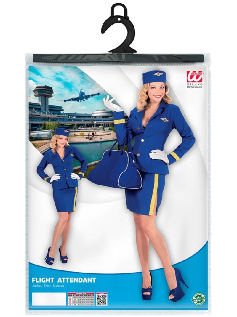 Donker stewardessenkostuum met hoed Multicolor - Kiabi