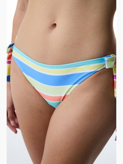 Donna gestreepte braziliaanse bikinibroek penti - Kiabi Donna gestreepte braziliaanse bikinibroek penti - Kiabi