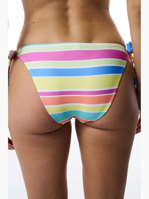 Donna gestreepte braziliaanse bikinibroek penti - Kiabi Donna gestreepte braziliaanse bikinibroek penti - Kiabi