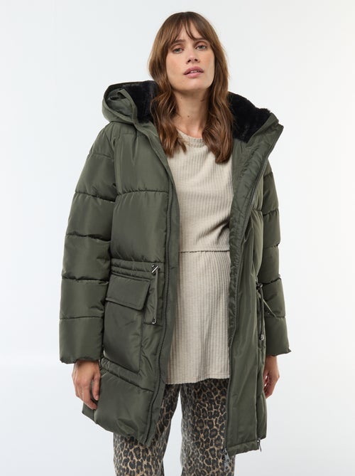 Donsjack met draagcover | Zwangerschapsmodel - Kiabi