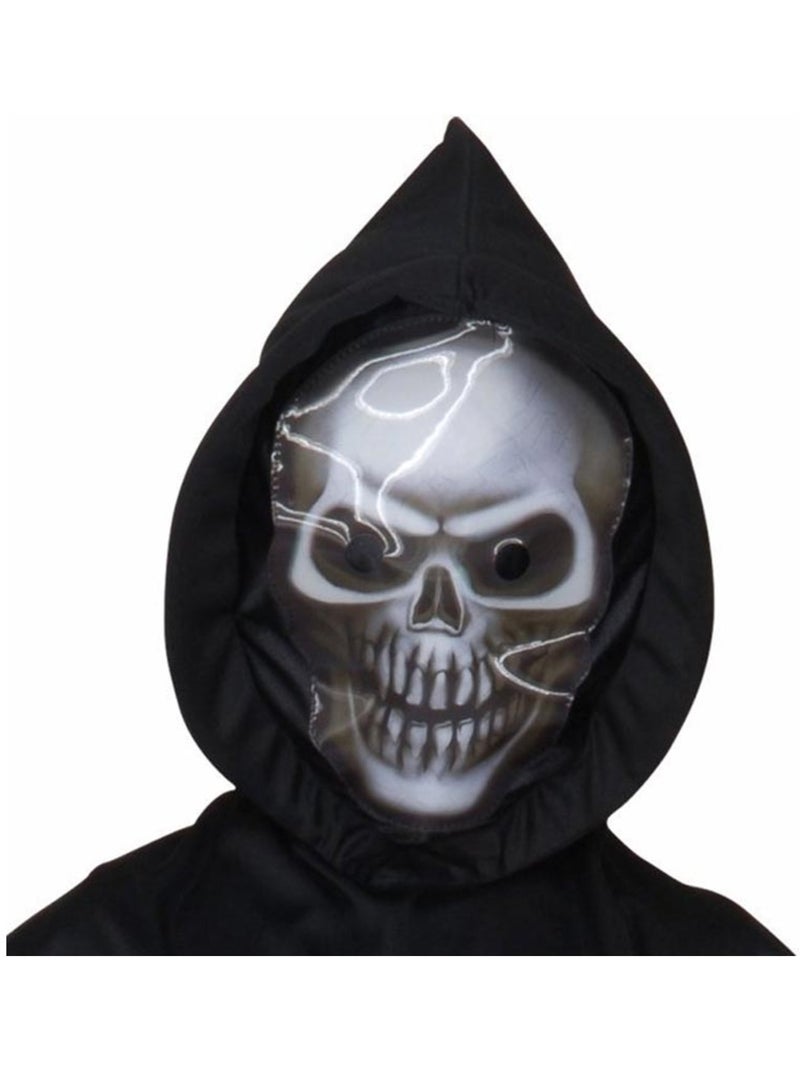 Doodskostuum of -gewaad met holografisch masker Multicolor - Kiabi