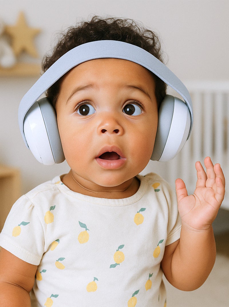 Dooky | casque anti-bruit protection auditive bébé Blanc - Kiabi