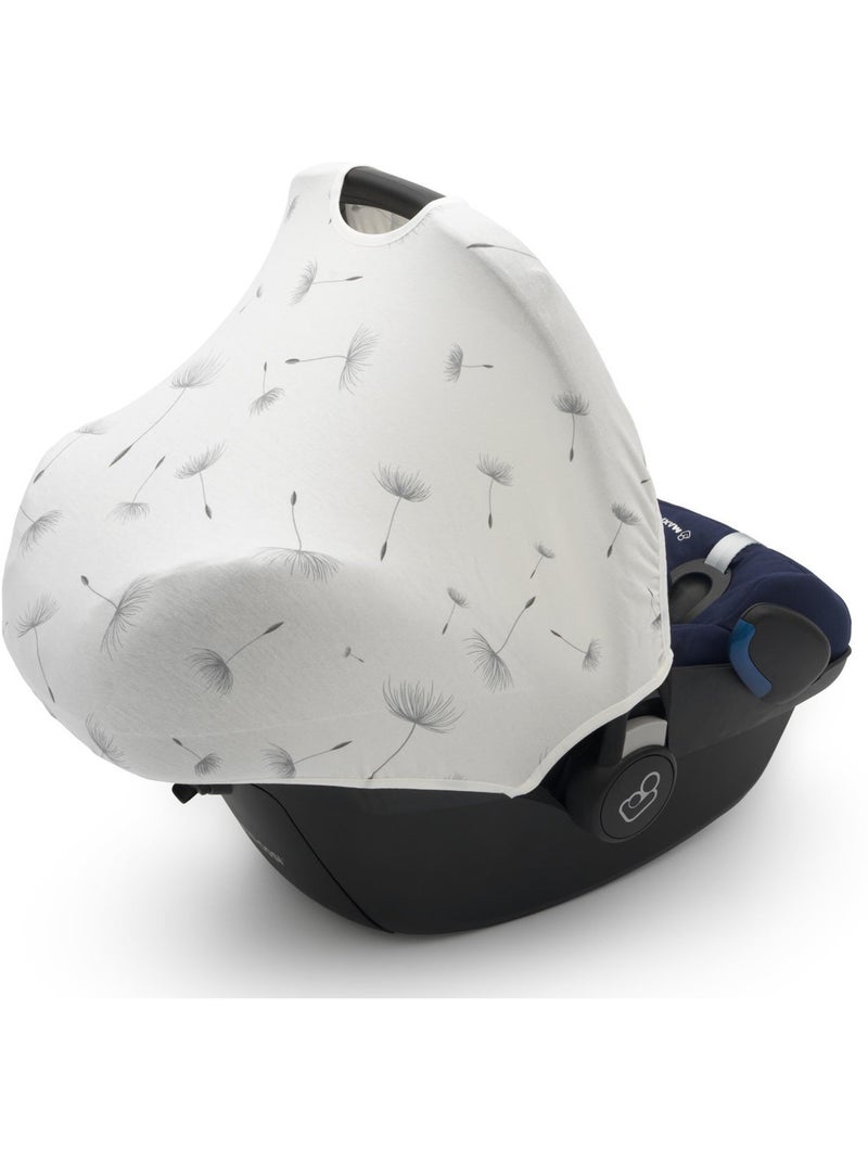 Dooky | hoody protection solaire pour poussette et siège auto dandelion Blanc - Kiabi