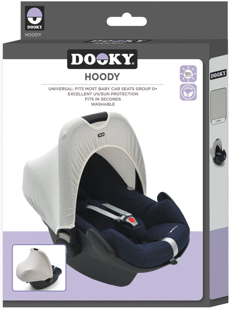 Dooky | hoody protection solaire pour poussette et siège auto san marino Blanc - Kiabi