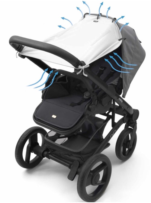 Dooky | pare-soleil universel poussette et siège auto uv upf50+ - Kiabi