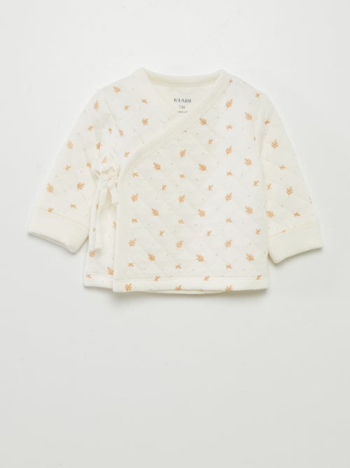 Doorgestikte 2-delige pyjama - Kiabi