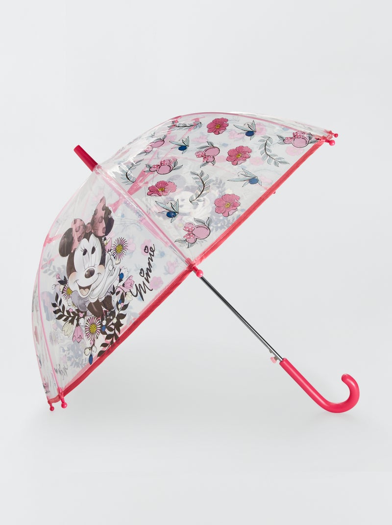 Doorschijnende paraplu met Minnie-print ROSE - Kiabi
