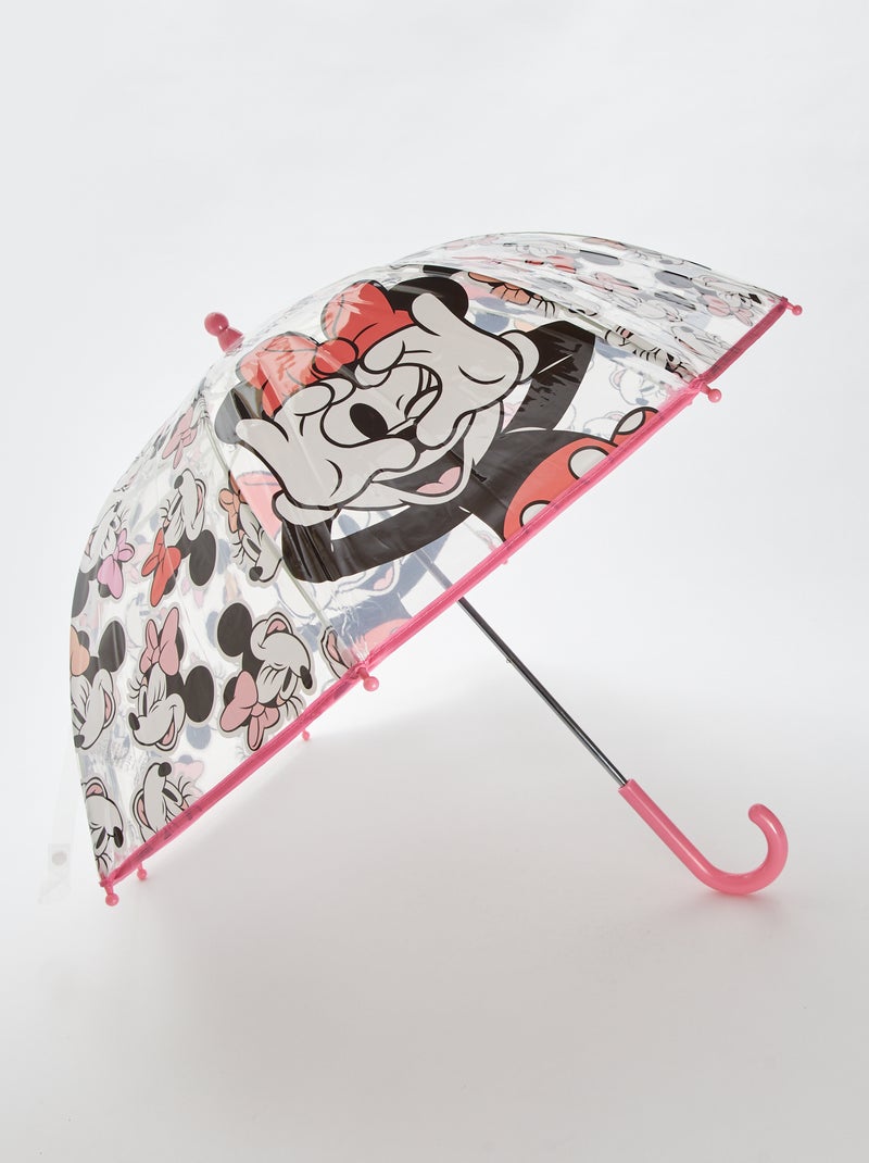 Doorschijnende paraplu met Minnie-print ROSE - Kiabi