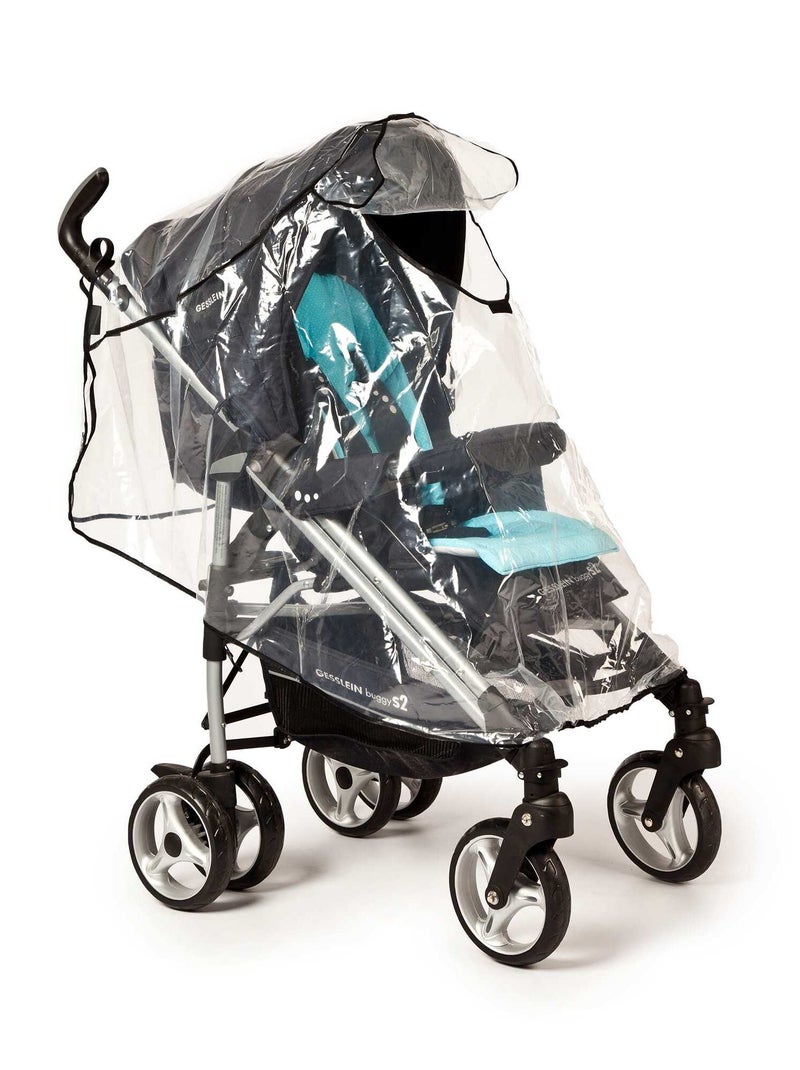 Doorzichtige plastic regenhoes transparant - Kiabi
