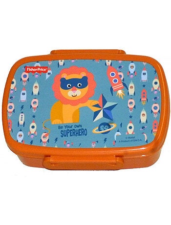 Doos met maaltijd PVC Fisher-Price Ruimte Leeuw 17 x 12 x 7 cm