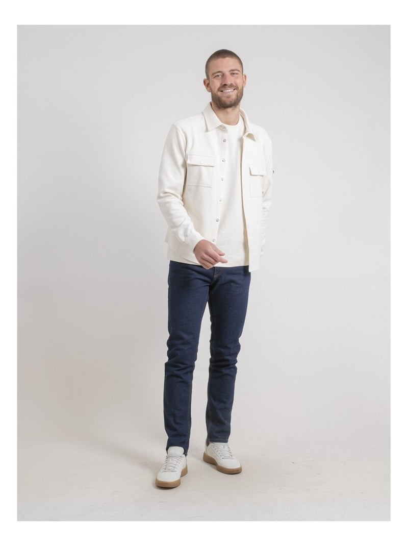 Dopemon gebreid overshirt Beige - Kiabi