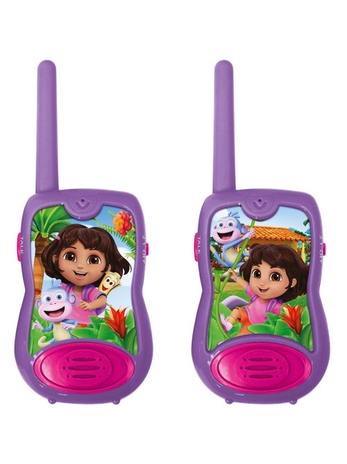 Dora de explorer walkie-talkies tot 120m - Kiabi Dora de explorer walkie-talkies tot 120m - Kiabi