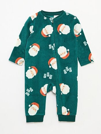 Dors bien chaud Noël all-over en polaire