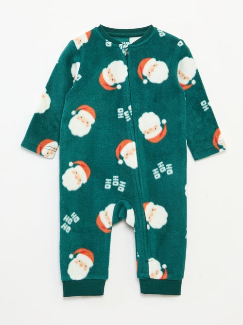 Dors bien chaud Noël all-over en polaire - Kiabi