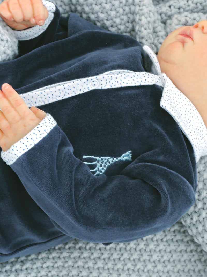 Dors-bien col polo - sophie la girafe® Bleu - Kiabi