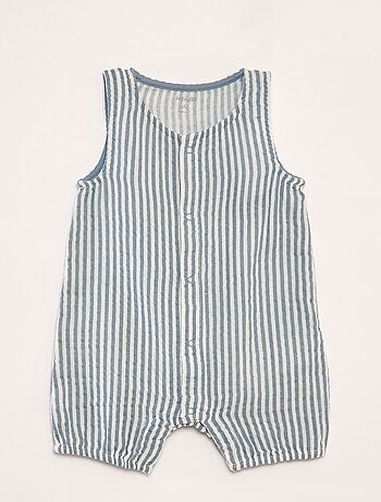 Dors bien court rayé