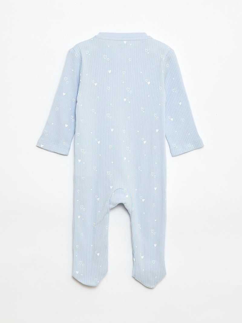 Dors-bien en coton Bleu - Kiabi