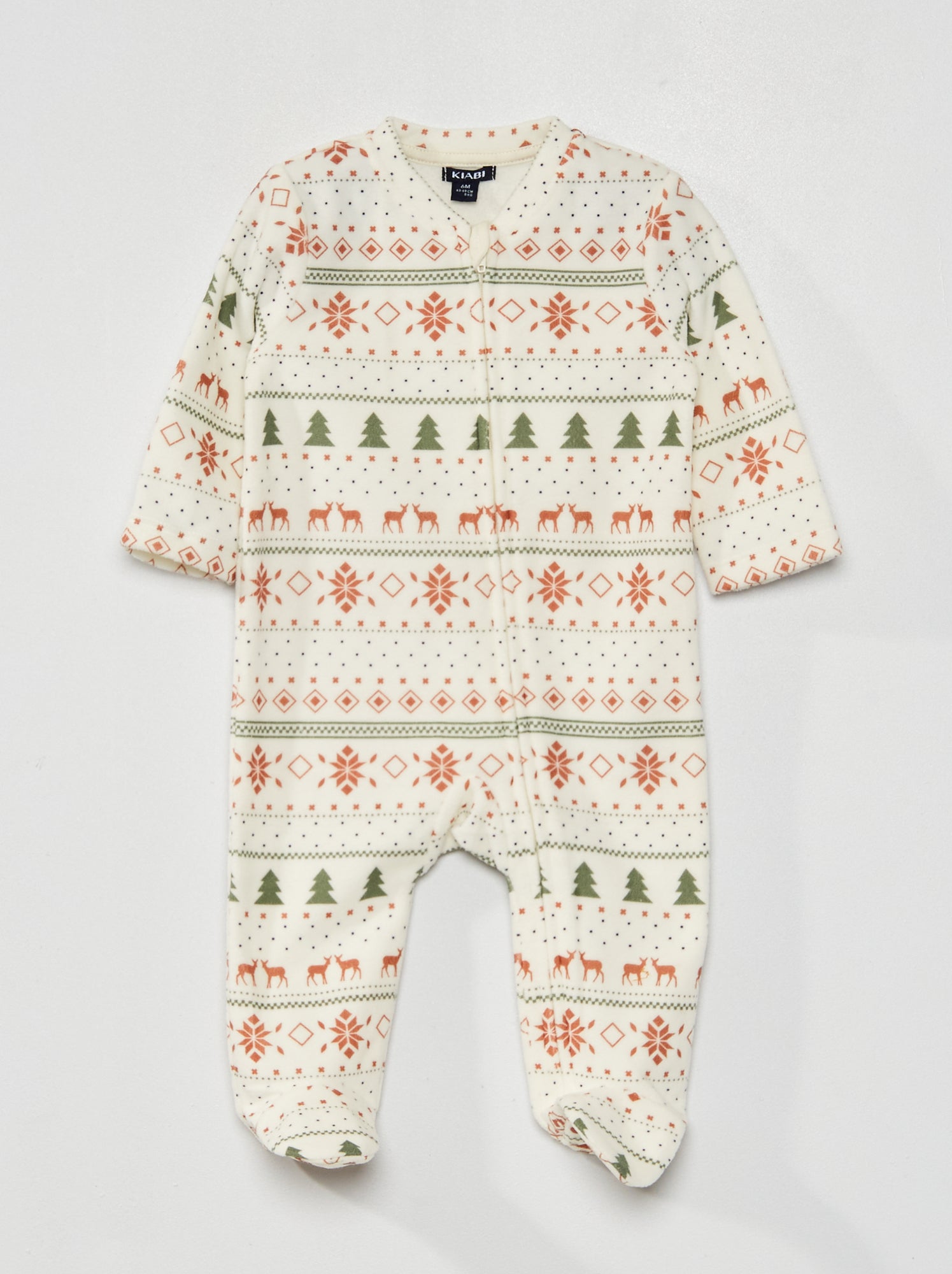NEXT - Dors-bien Polaire Pour Bébé Fille - Pyjama Doublé Zip Double Sens - Confort Chaud Et Pratique - 12
