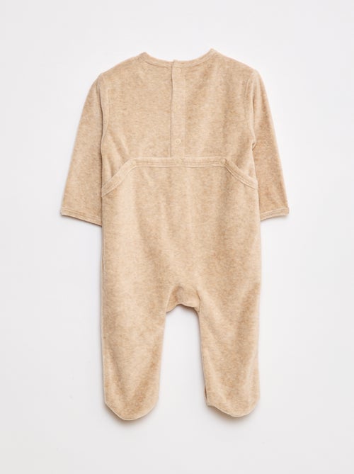 Dors bien en velours avec animation - Kiabi