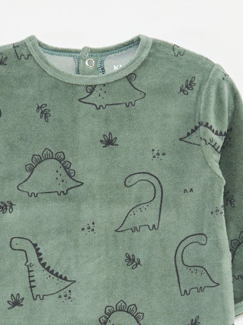 Dors bien en velours avec animation - Kiabi