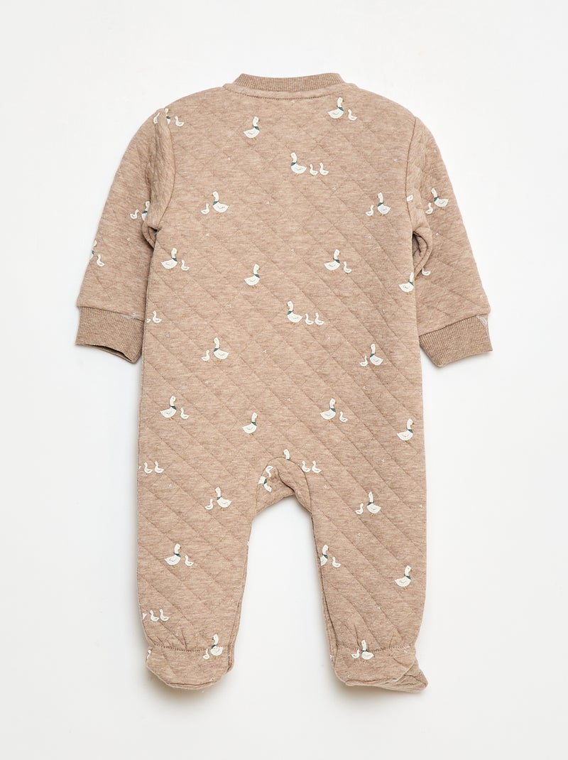 Dors bien jersey en coton Beige - Kiabi
