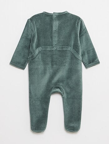 Dors bien 'Jurassic world' en velours de coton