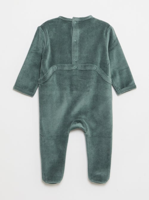 Dors bien 'Jurassic world' en velours de coton - Kiabi