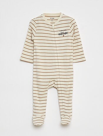 Dors-bien léger côtelé